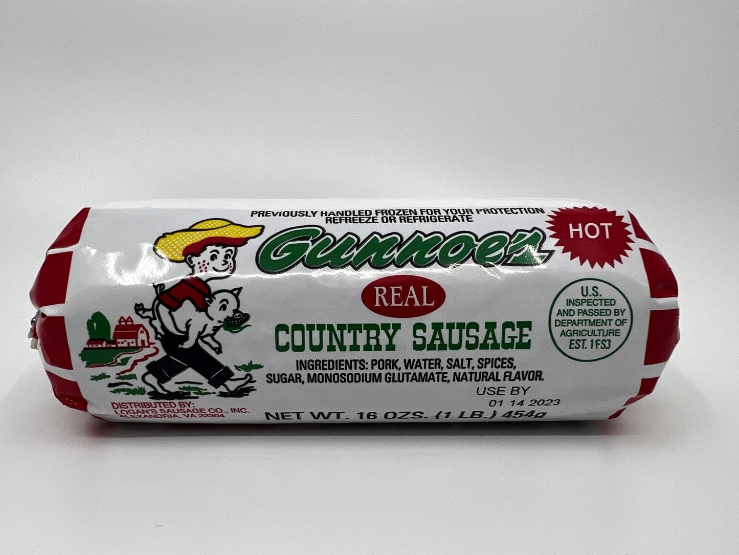 Gunnoe's Hot Country Sausage